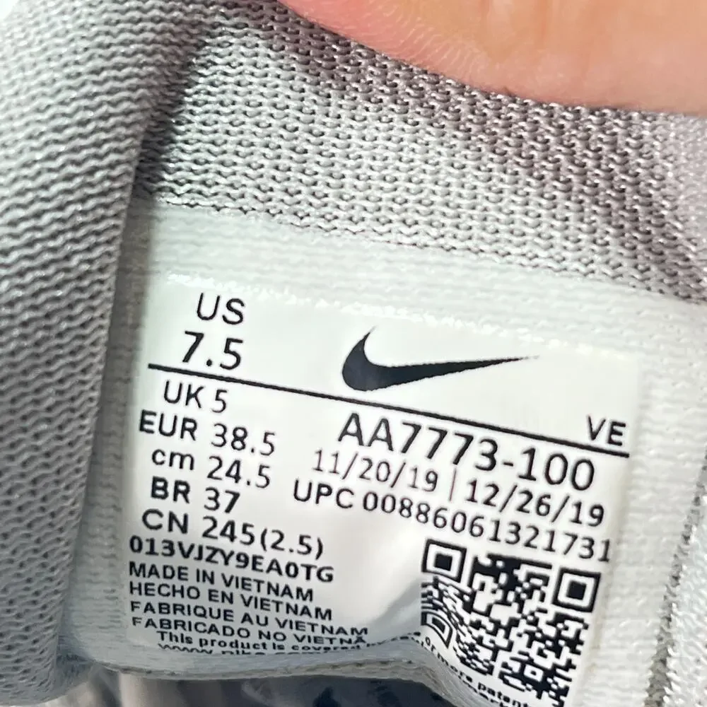 Nike In-Season TR 8 White Half Blue Training Shoes AA7773-100 Women's Size 7.5